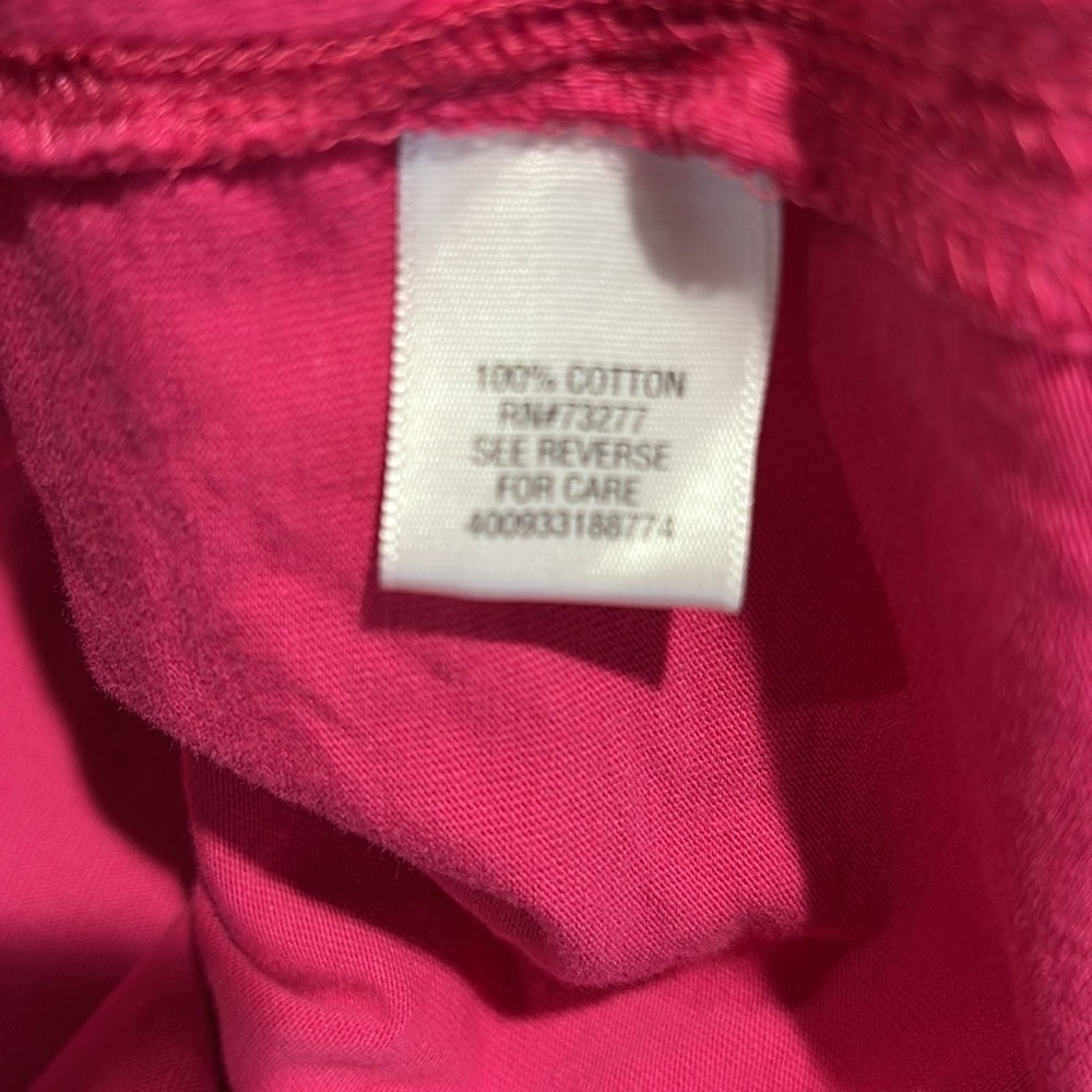 Croft & Barrow Pink Sleeveless Hooded cover-up - Picture 8 of 9